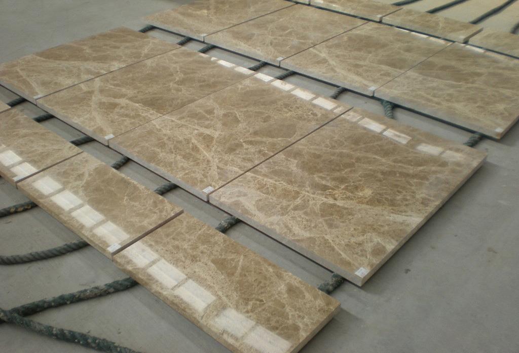 carrelage en marbre brun emperador clair pour sol