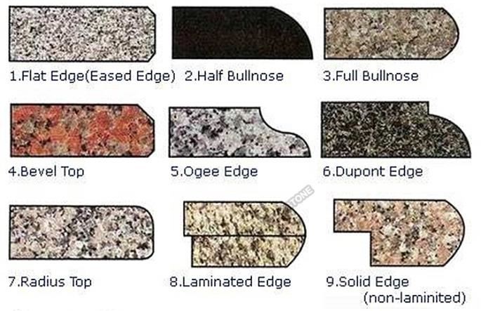 countertops edges for artificial nano crystal glass countertops edges for artificial nano crystal glass