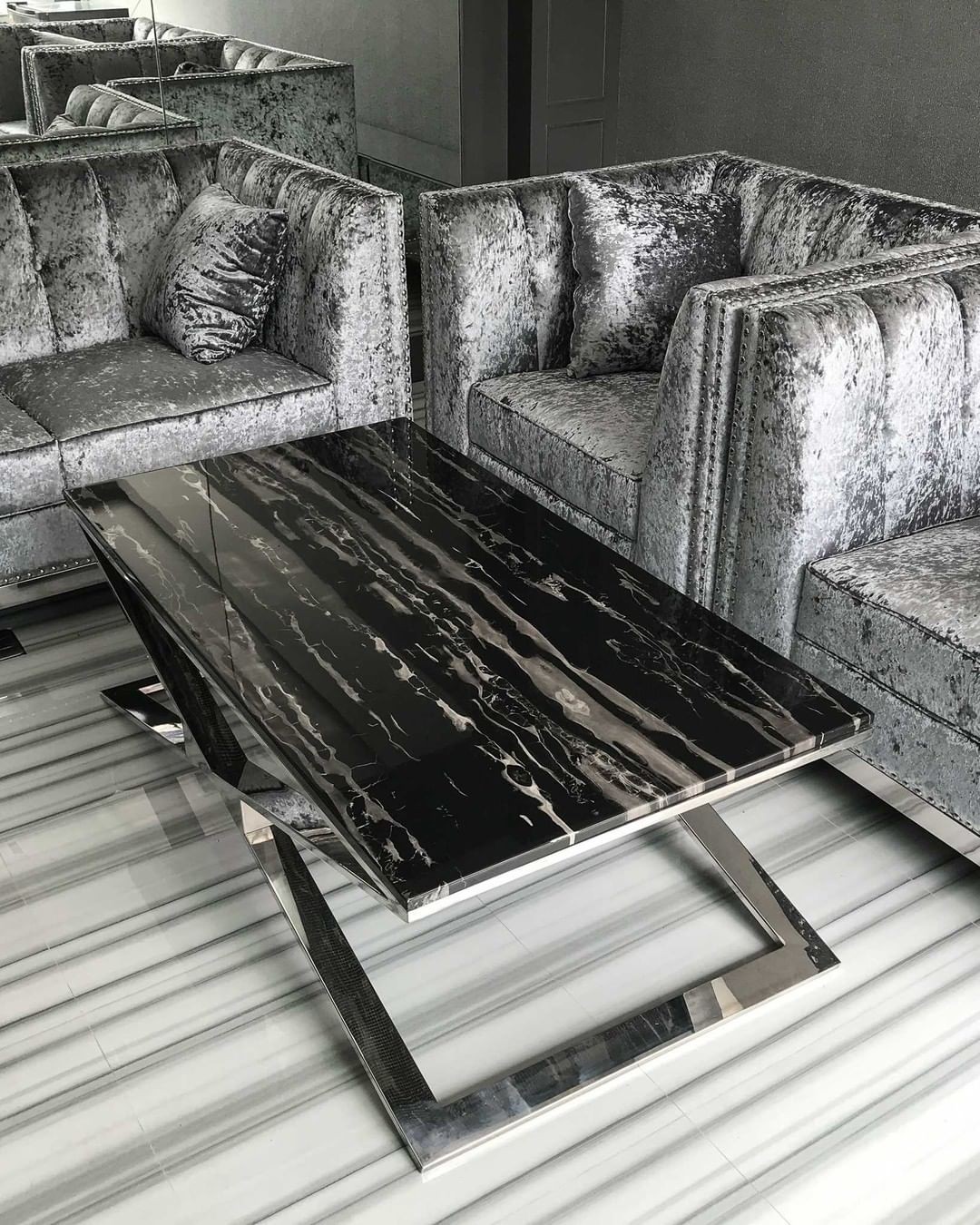 Silver Dragon Marble table top