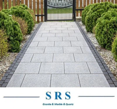 Dalles de jardin en granit