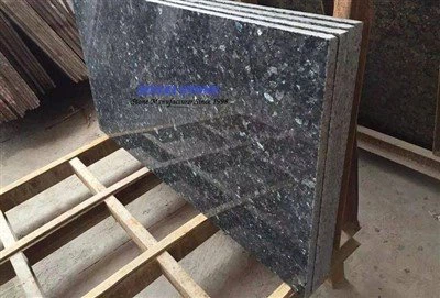 Dalles de granit perle bleue Nature Stone