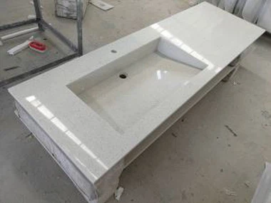 Compteur de quartz pur pour la cuisine