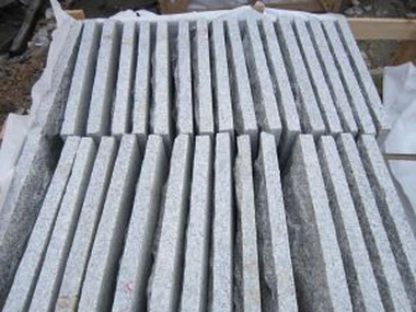 Pavé De Granit Gris Blanc