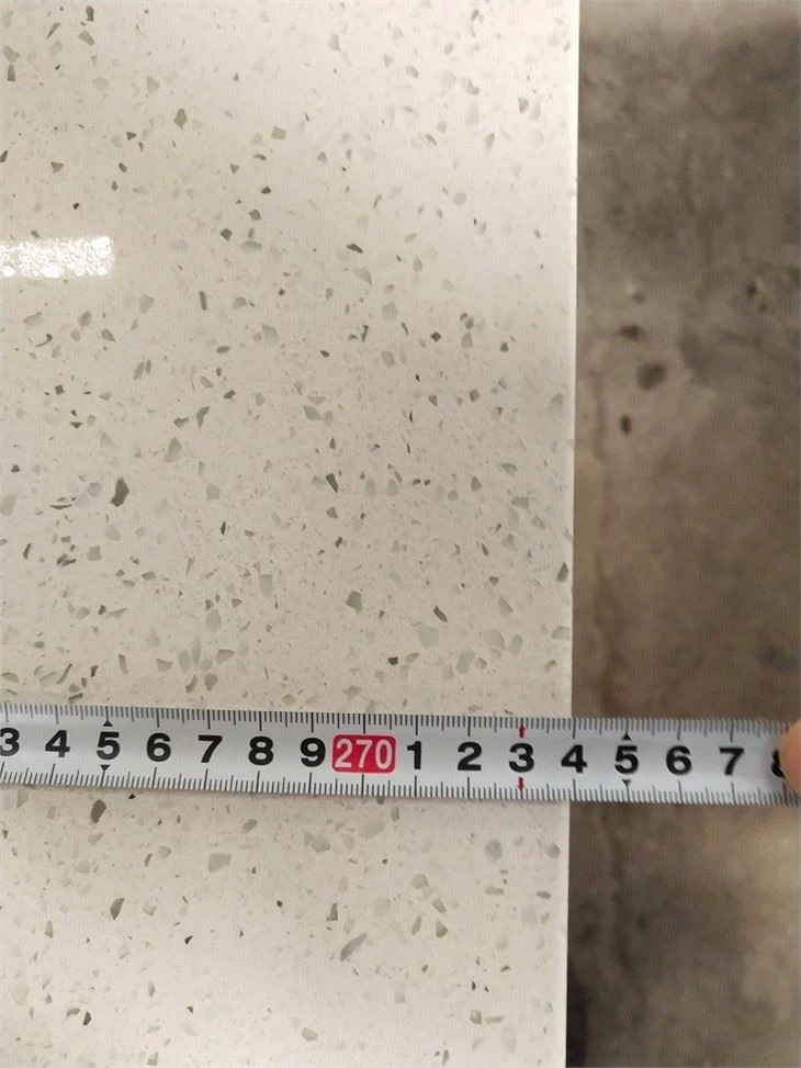Crystal White Quartz Countertops