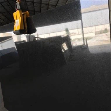 Dalle de granit noir absolu