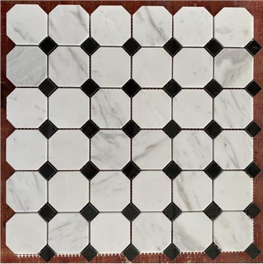 Mosaïque Blanche Pour Salle De Bain
