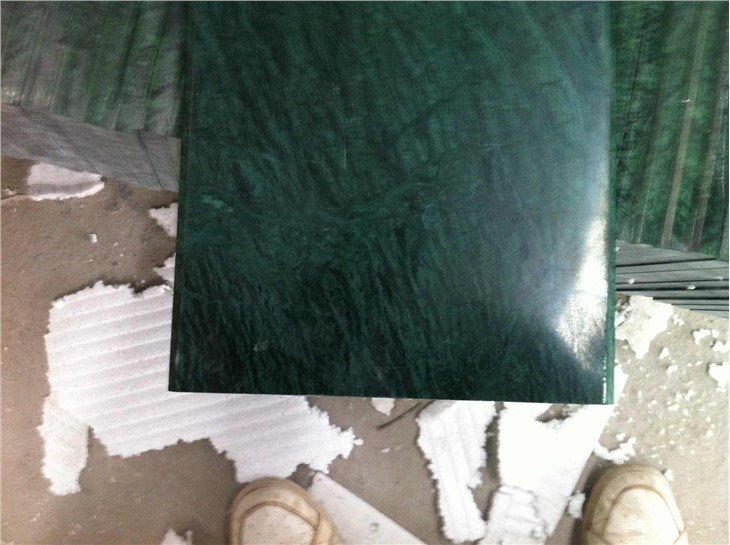Verde Alpi Dark Green Marble Stone Bathroom Flooring Tiles
